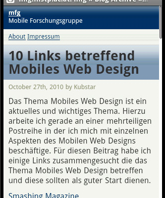 Wordpress Mobile Pack Android