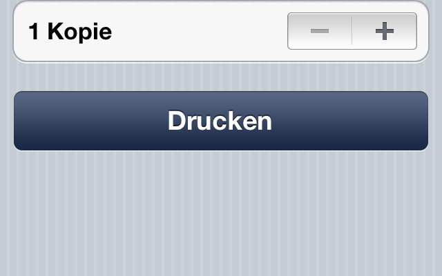 Drucken am Handy