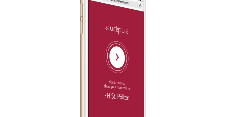 Studipuls Welcome Screen