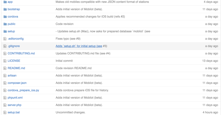Mobilot root directory