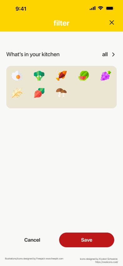 figma prototype filterpage overview